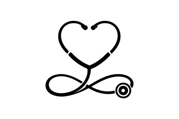 Heart Stethoscope Medical Icon