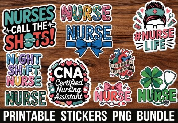 Medical Assistant Nurse Life Stickers