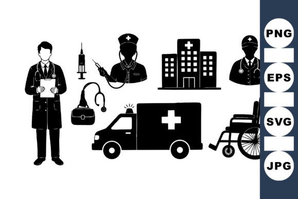 Medical Health Care Icons SVG