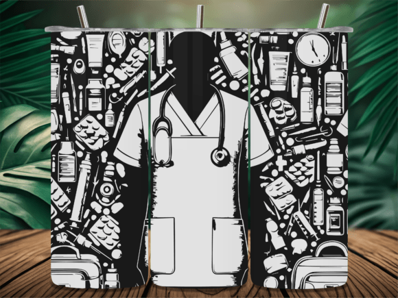 Nurse Medical Uniform Tumbler