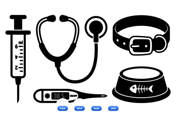 Pet Vet Medical Icons